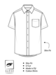 Cloudbreak Mens Slim Fit Shirts - AB3709/10