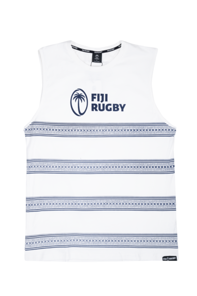 Fiji Rugby Mens Muscle Vest - Waqeta