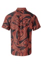 Tribal Origin Mens Bula Shirt- Meivea