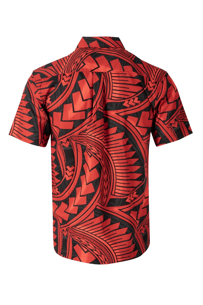 Tribal Origin Mens Bula Shirt- Pesi