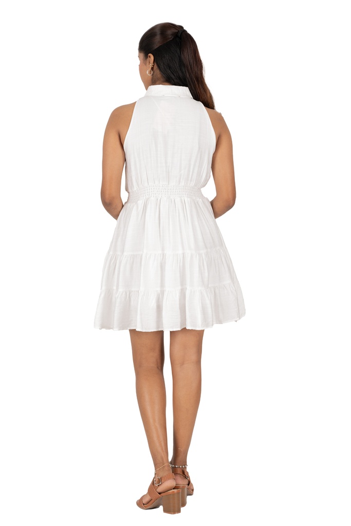 Nifty Soul Ruffled Hem Dress
