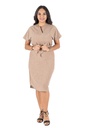Nifty Soul V Neck U cut Dress 