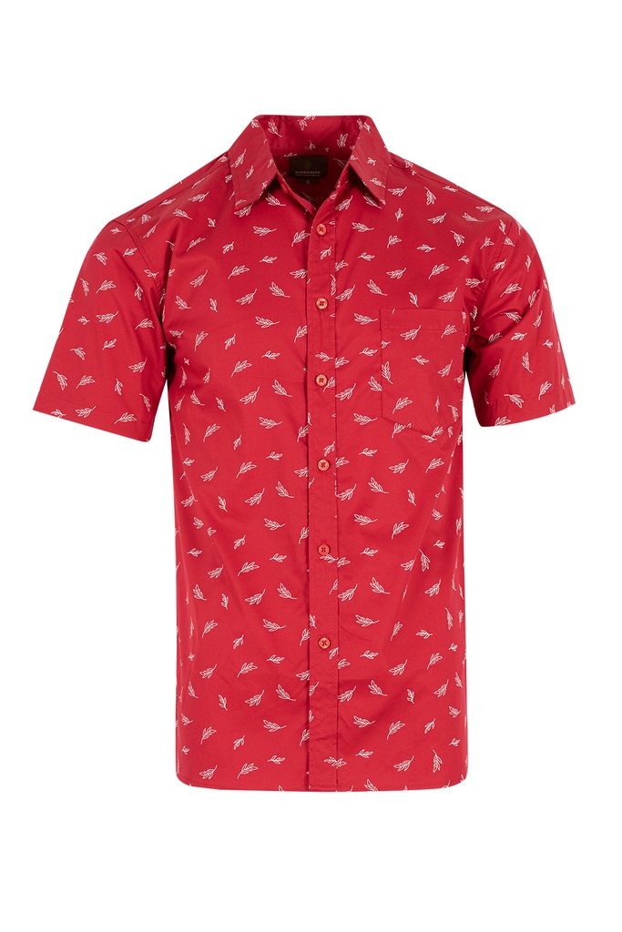 Woodgreen Mens Straight Bottom Shirt - Clover
