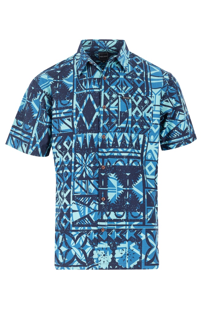 Tribal Origin Mens Bula Shirt - FB1805