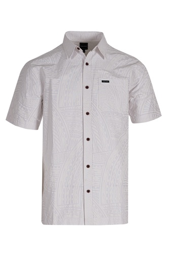 [SS4232] Tribal Origin Mens Bula Shirts - FB1811 (S, White)