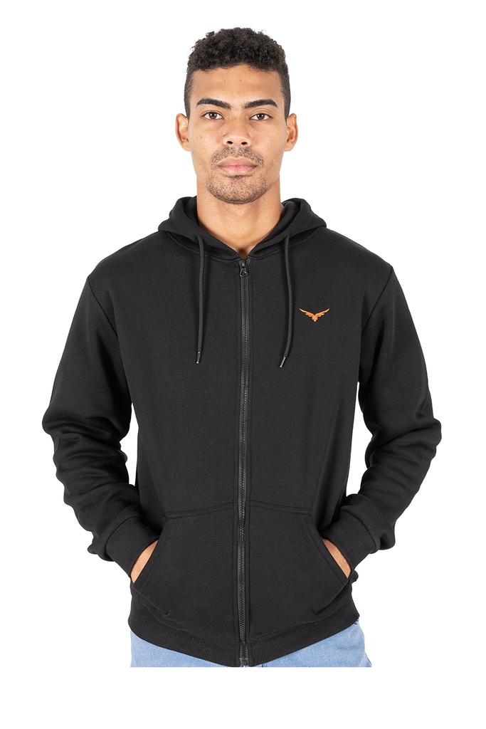 Dark Mens Fleece Hoodies - Eagle