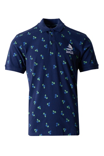 [PM556] Fijian Drua Mens Polo - Ovalau (S, Navy)