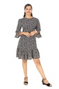 Nifty Soul Dress With Bell Sleeve