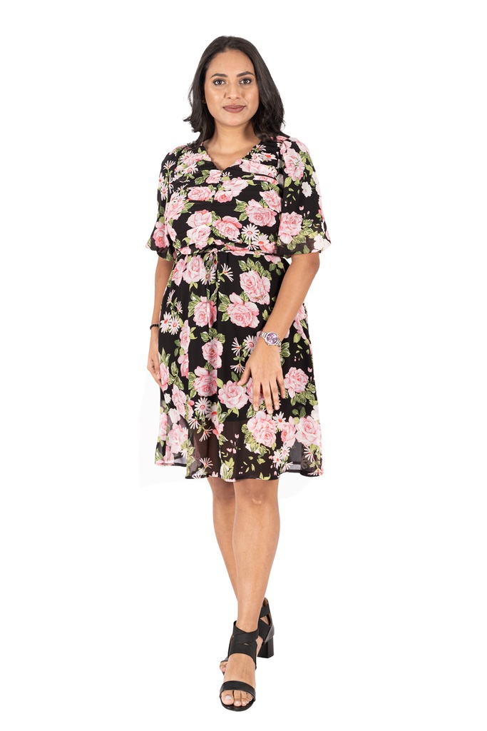 Nifty Soul Dress With Back Tie