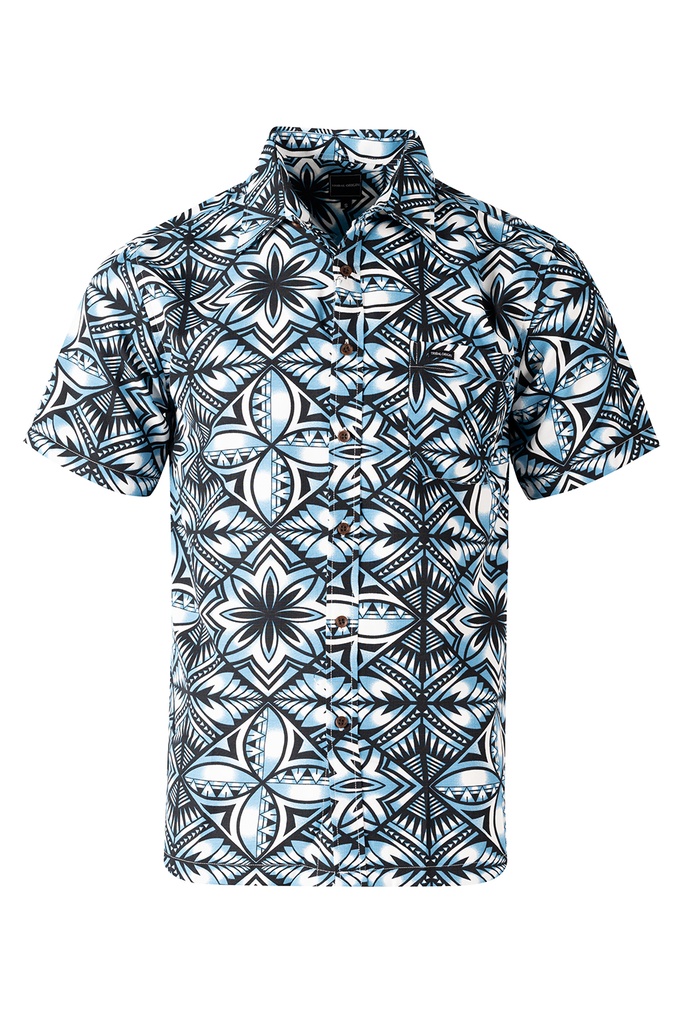 Tribal Origin Mens Bula Shirt- Bitu