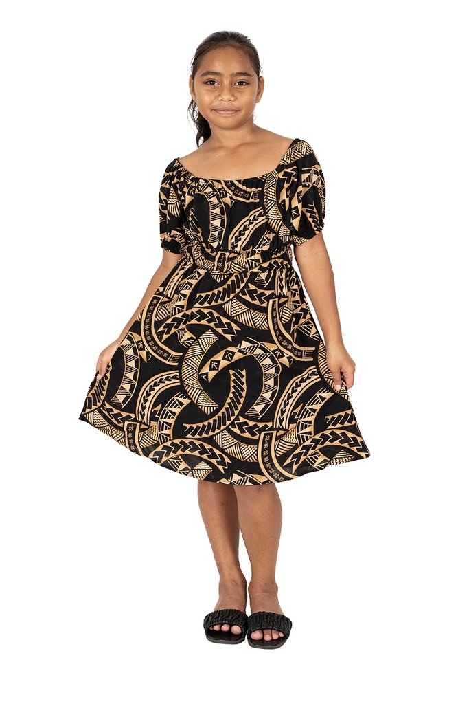 Tribal Origin Girls Mylie Dress- Kovia