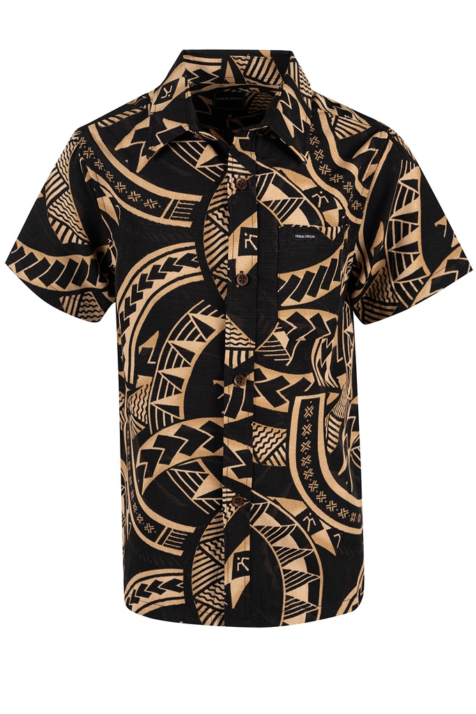 Tribal Origin Boys Bula Shirt- Kovia