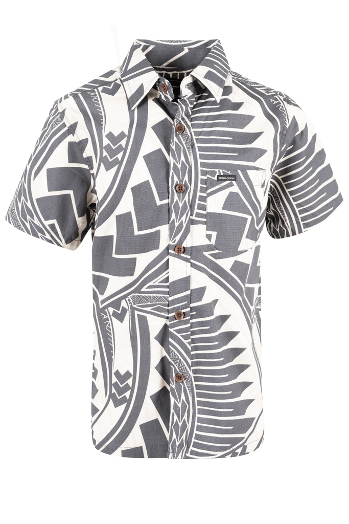 Tribal Origin Boys Bula Shirt- Pesi