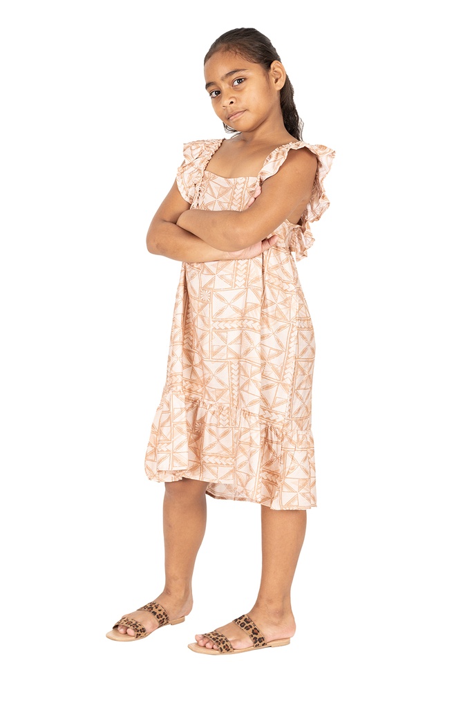Tribal Origin Girls Dally Dress- Waevi