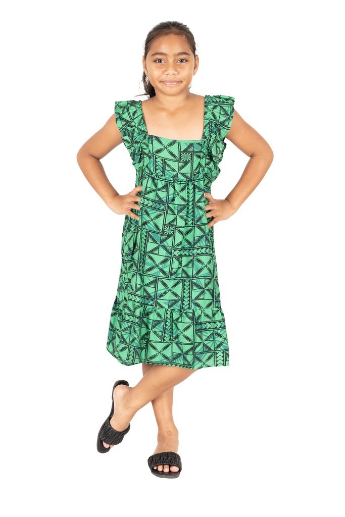 Tribal Origin Girls Dally Dress- Waevi
