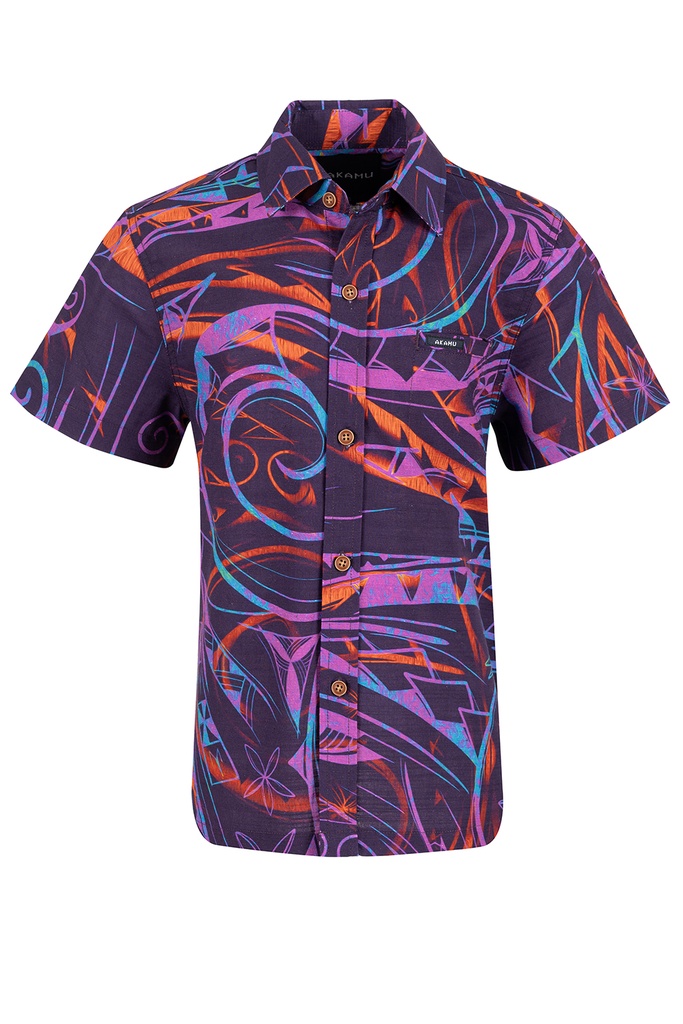 Akamu Boys Shirt Tawa