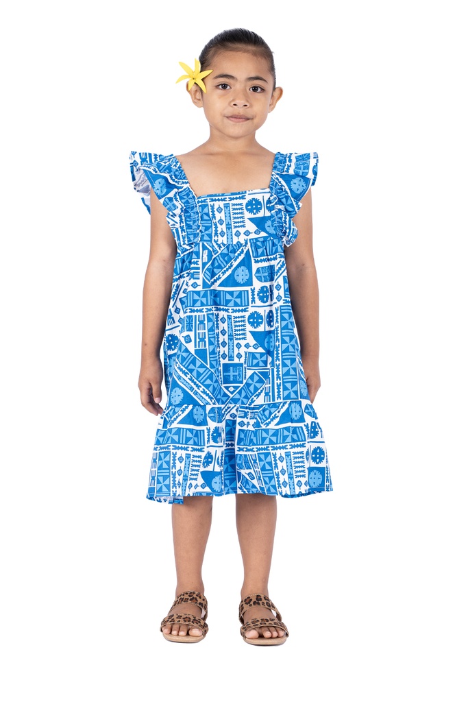 Fiji Day Girls Dally Dress - For Fiji