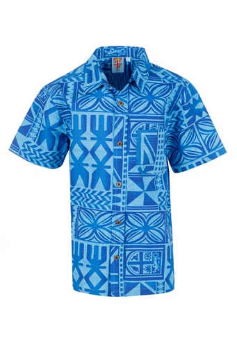[SB2090] Fiji Day Boys Shirt- Naivalu (2, Fiji Blue)