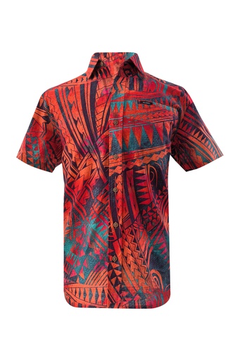 [SS4564] Akamu Mens Shirt Buli (S, Fury)