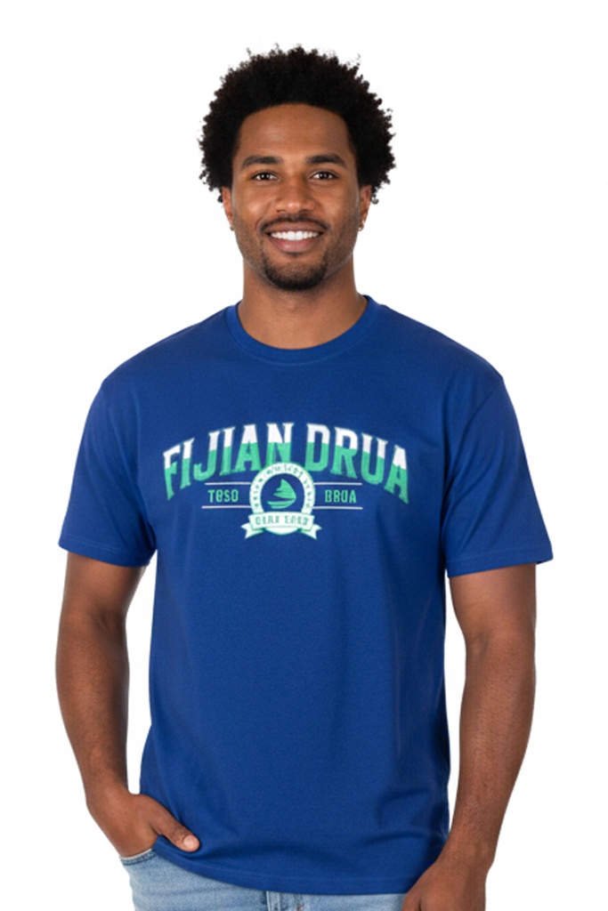 Fijian Drua Mens Cotton Tees- Tabu