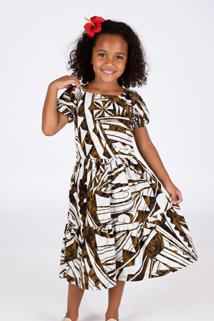 Akamu Girls Piper Dress- Bola