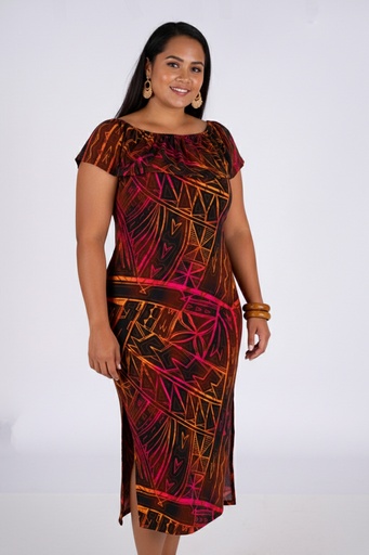 [LD5290] Akamu Mahina Dress- Volau (8, Larva)