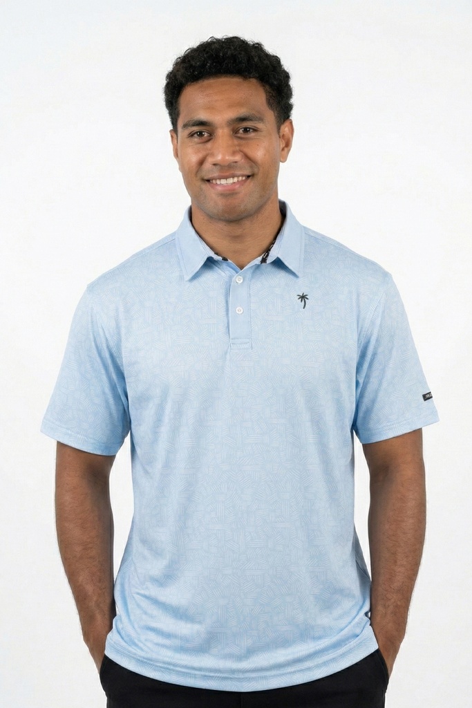 Bula Golf Sublimated Polo - Pollen