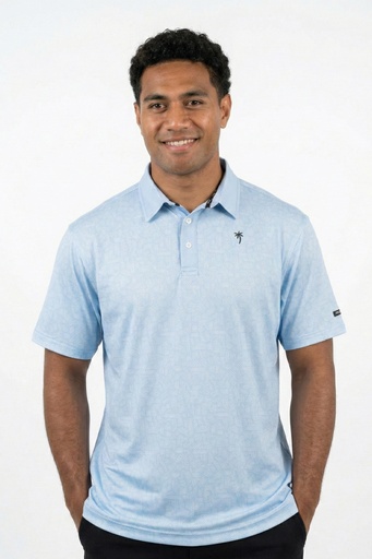 [PM595] Bula Golf Sublimated Polo - Pollen (S)