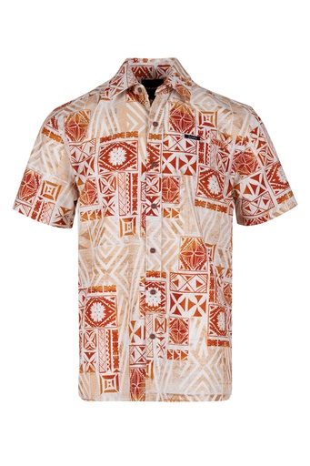 [SS4625] Akamu Mens Shirt -Kato (S, Beige)