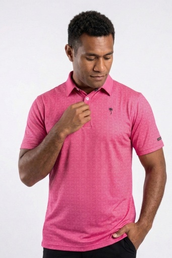 [PM600] Bula Golf Sublimated Polo- Motif  (S)