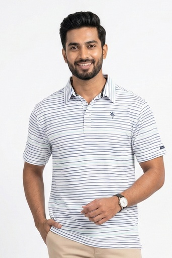 [PM601] Bula Golf Sublimated Polo- Waves  (S)