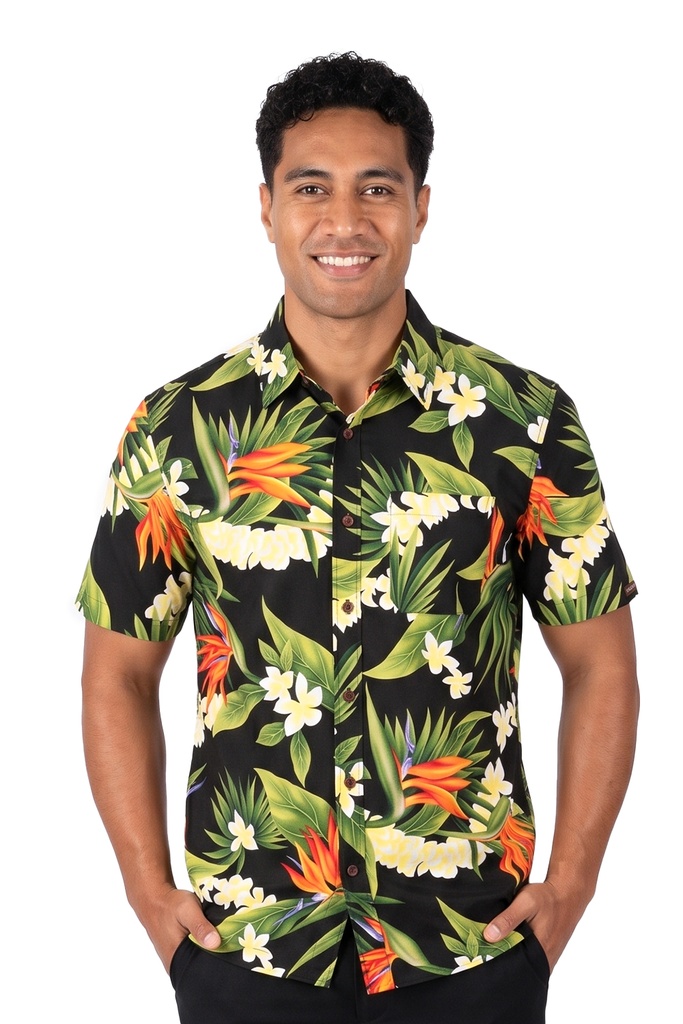 Senitoa Mens Bula Shirt- HD-001