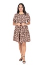 Nifty Soul Ruffled Hem Dress BFN0824