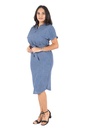 Nifty Soul V Neck U cut Dress 