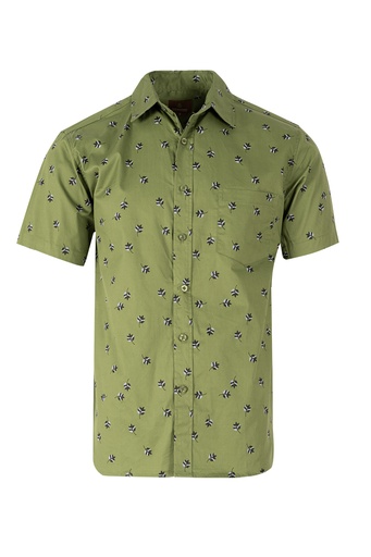 [SS4257] Woodgreen Mens Straight Bottom Shirt -Westley