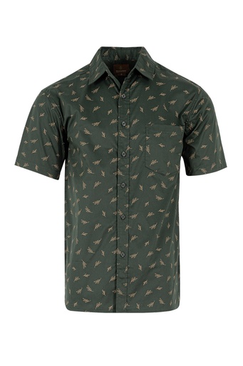 [SS4262] Woodgreen Mens Straight Bottom Shirt - Clover