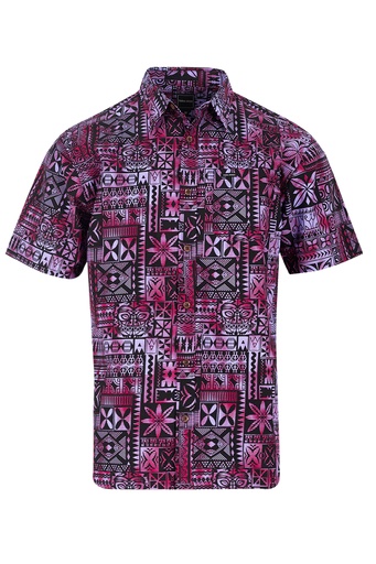 Tribal Origin Mens Bula Shirt - FB1803