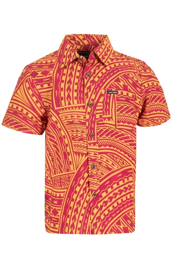 Tribal Origin Boys Bula Shirt - FB1811