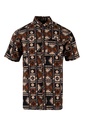 Tribal Mens Bula Shirt FB1785