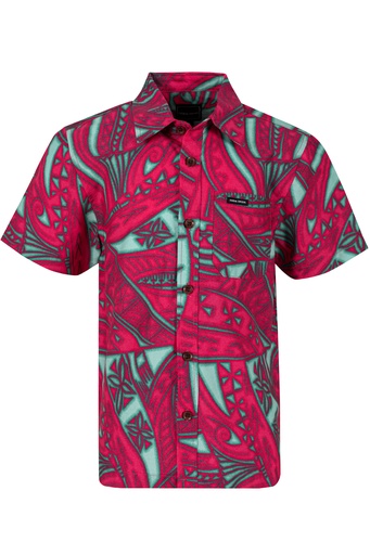 [SB2065] Tribal Boys Bula Shirt FB1797