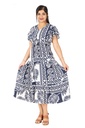 Nifty Soul Midi Dress With Frill Sleeve 