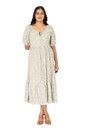 Nifty Soul Ruffled Hem Midi Dress