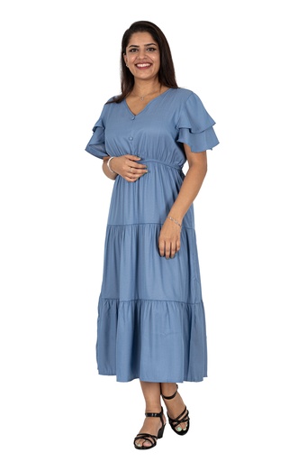 Nifty Soul Denim Dress 8911