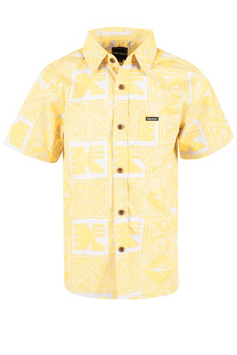 Tribal Origin Boys Bula Shirt- Waevi