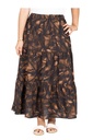 Akamu Ruffled Hem Skirt Masi