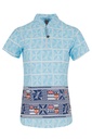 Fiji Day Ladies Chinese Collar Top - Banner