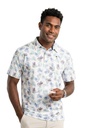 Bula Golf Sublimated Polo- Leaves 