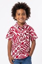 Tribal Origin Boys Bula Shirts- Kapa
