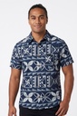 Tribal Origin Mens Bula Shirt- Senikau